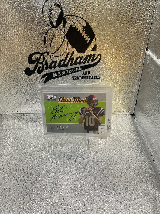 Eli Manning Auto #CM-EM