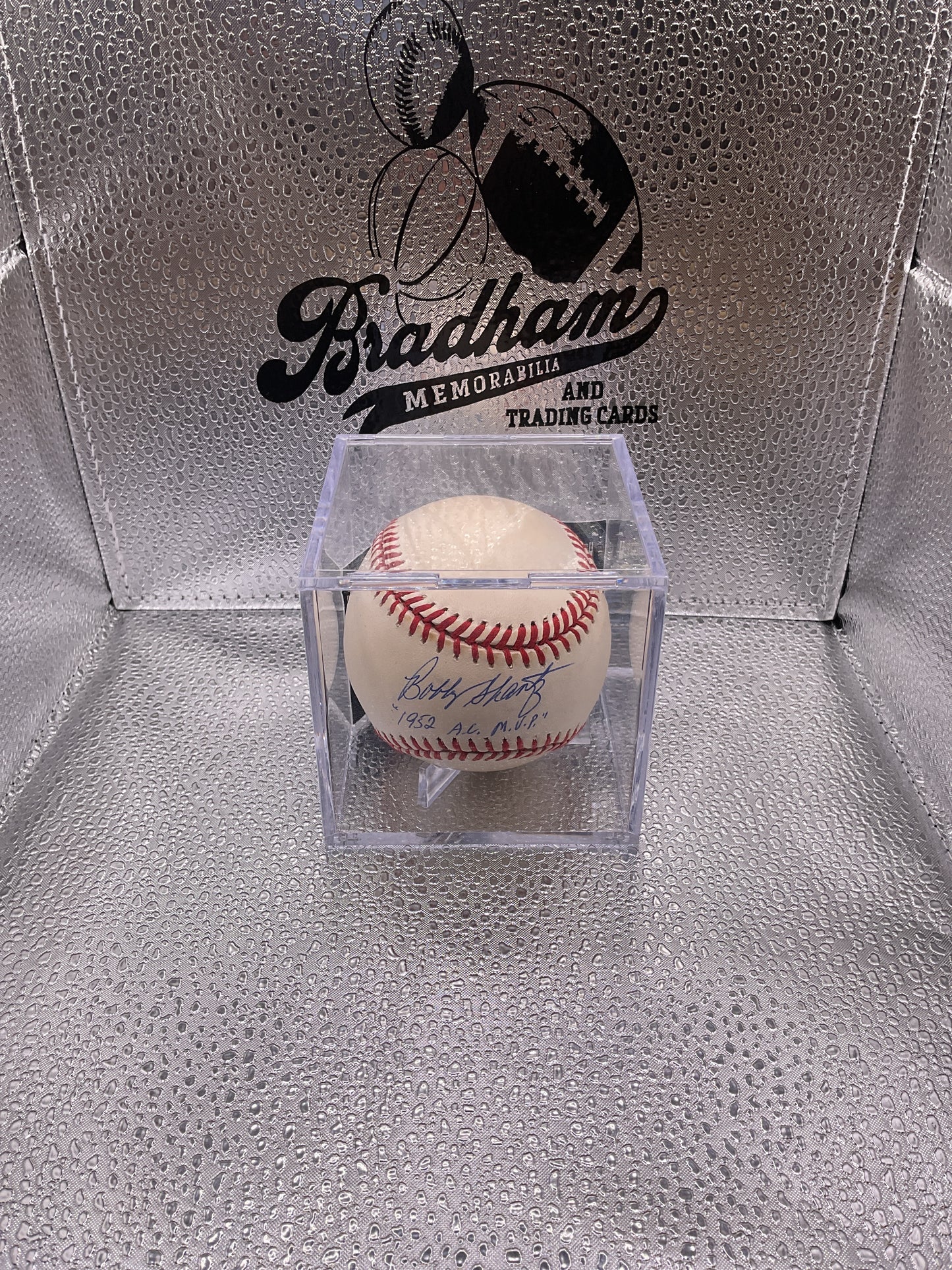 Bobby Shantz auto baseball