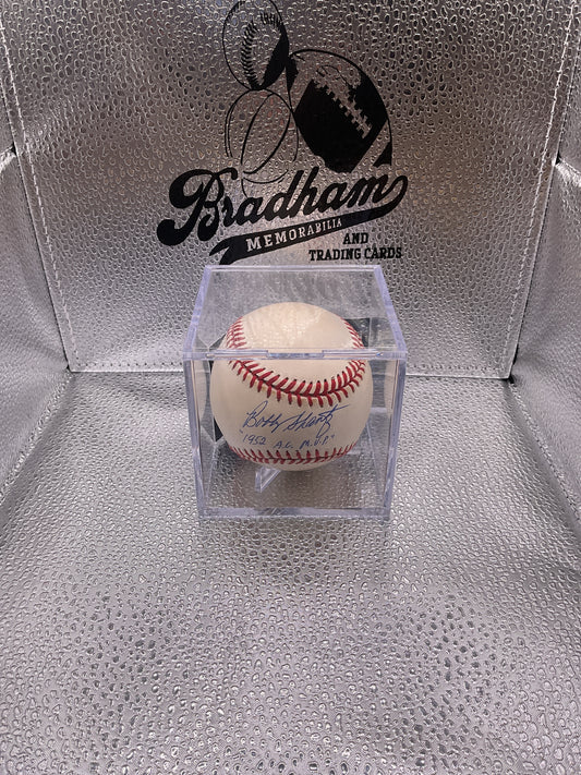 Bobby Shantz auto baseball