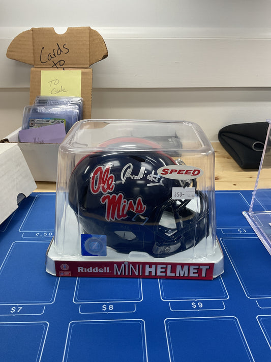 Robert NKemdiche Signed Mini Helmet With COA