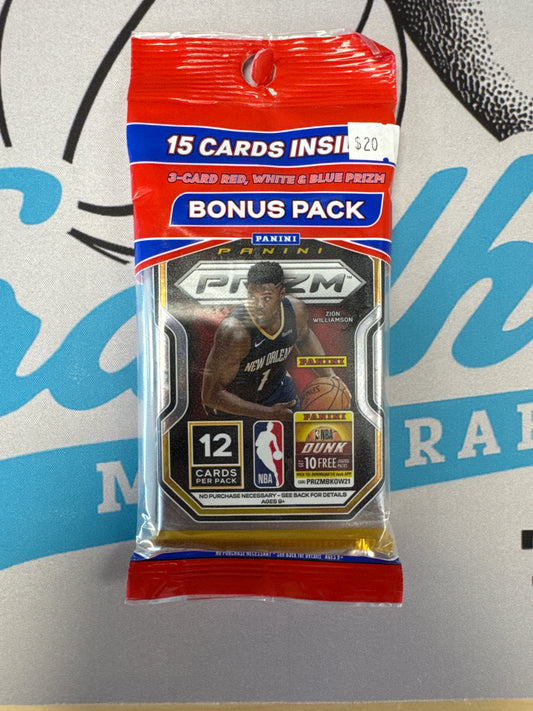 20-21 panini prizm nba fat pack