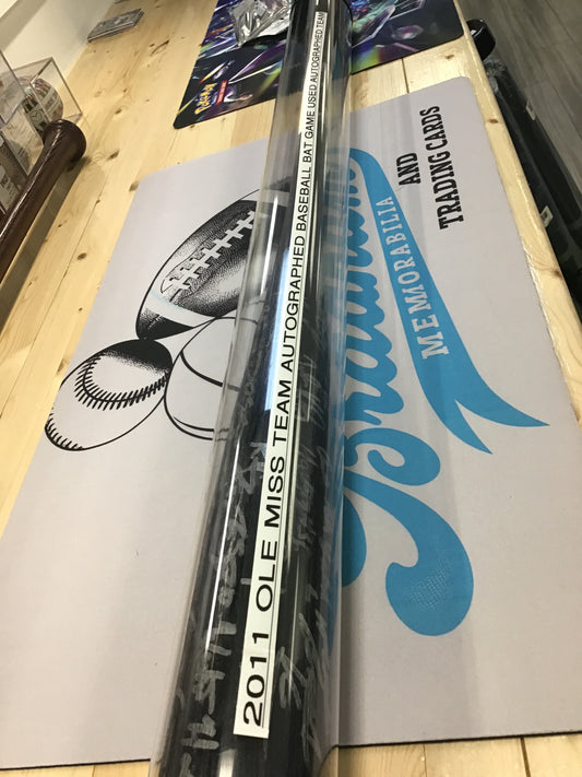 2011 ole miss signed by team black bat