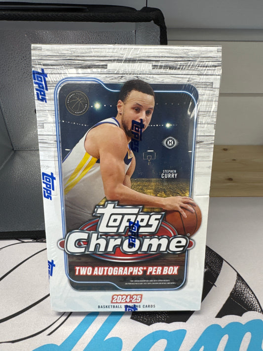 24-25 Topps Chrome NBA Hobby