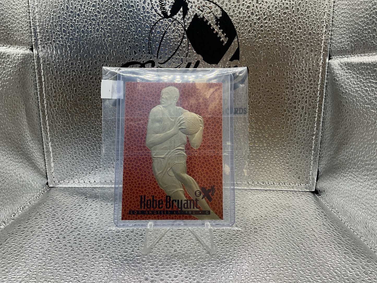 1997 FLEER 23KT GOLD BASKETBALL TEXTURE BLACK FOIL KOBE BRYANT