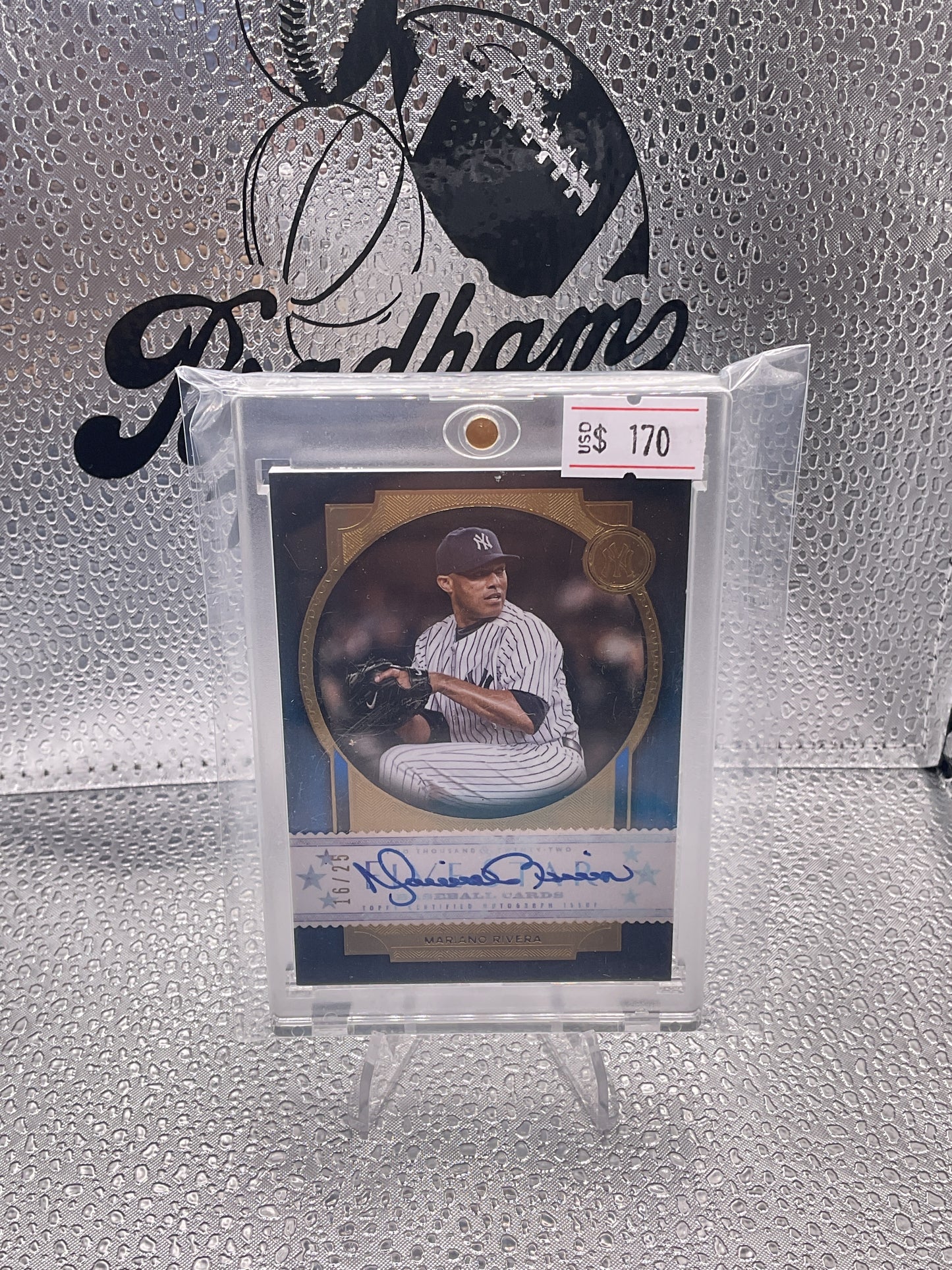 2022 Topps Five Star Mariano Rivera Auto
Blue 16/25 New York Yankees