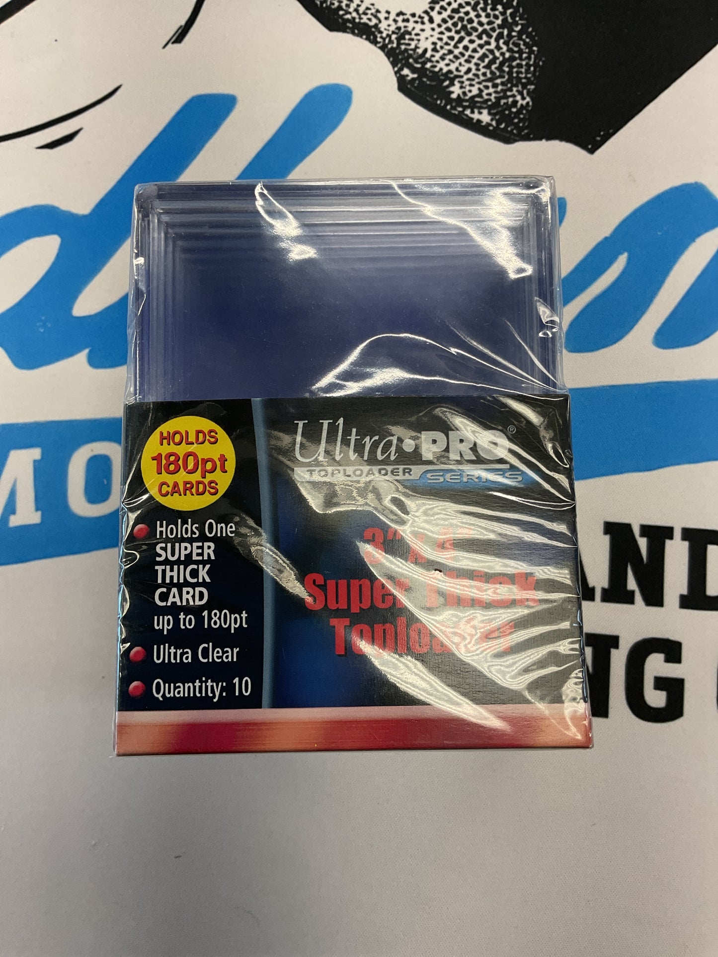 Ultra pro  3x4 super thick top loader 180 pt
