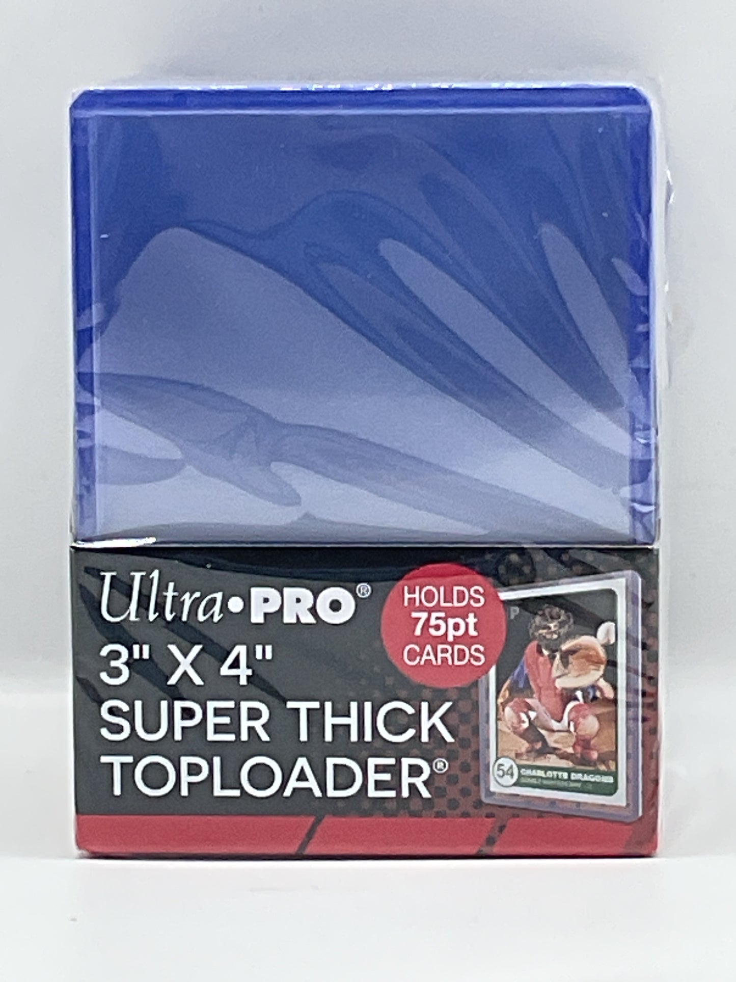 Ultra Pro Toploader Super Thick 3x4 (75pt)