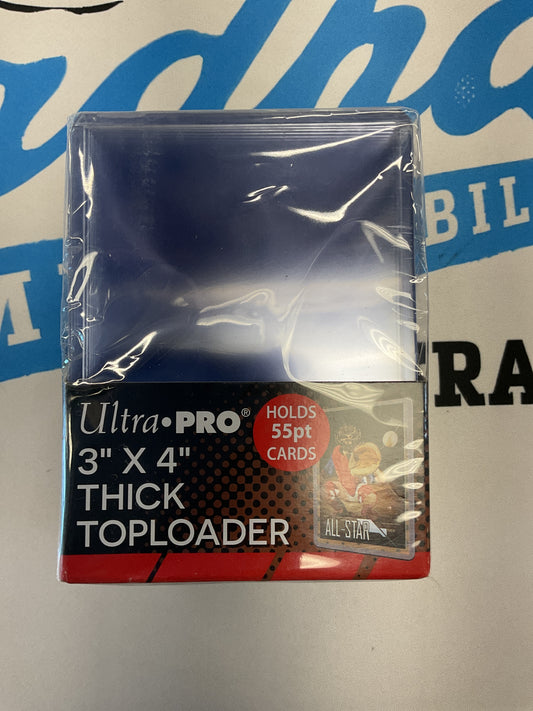 Ultra pro 3x4 thick top loader 55pt