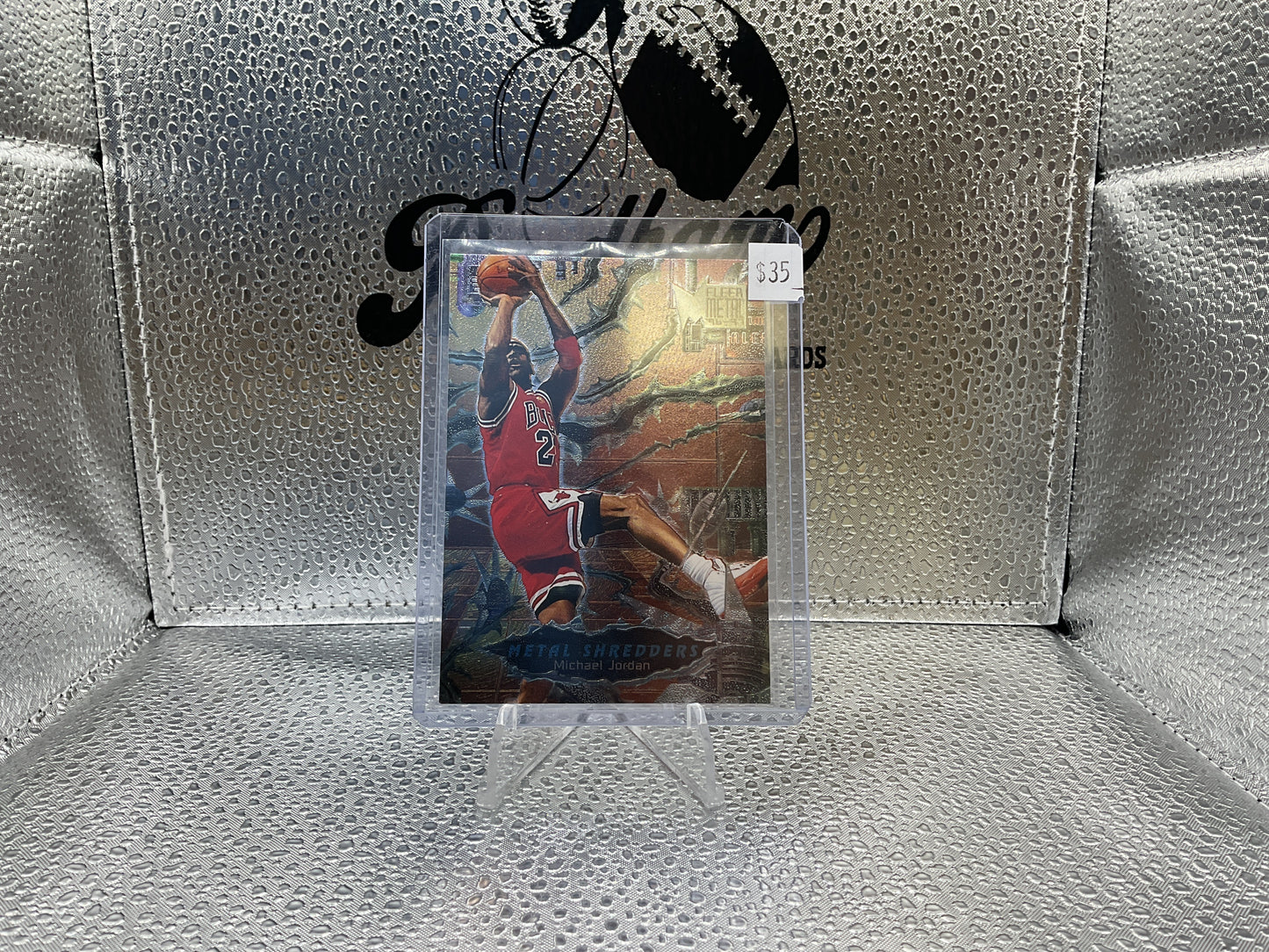 1996-97 Fleer Metal~ Metal Shredders Michael Jordan #241