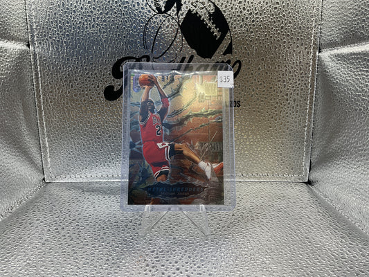 1996-97 Fleer Metal~ Metal Shredders Michael Jordan #241