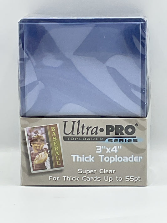 Ultra pro 3x4 thick top loader 55pt
