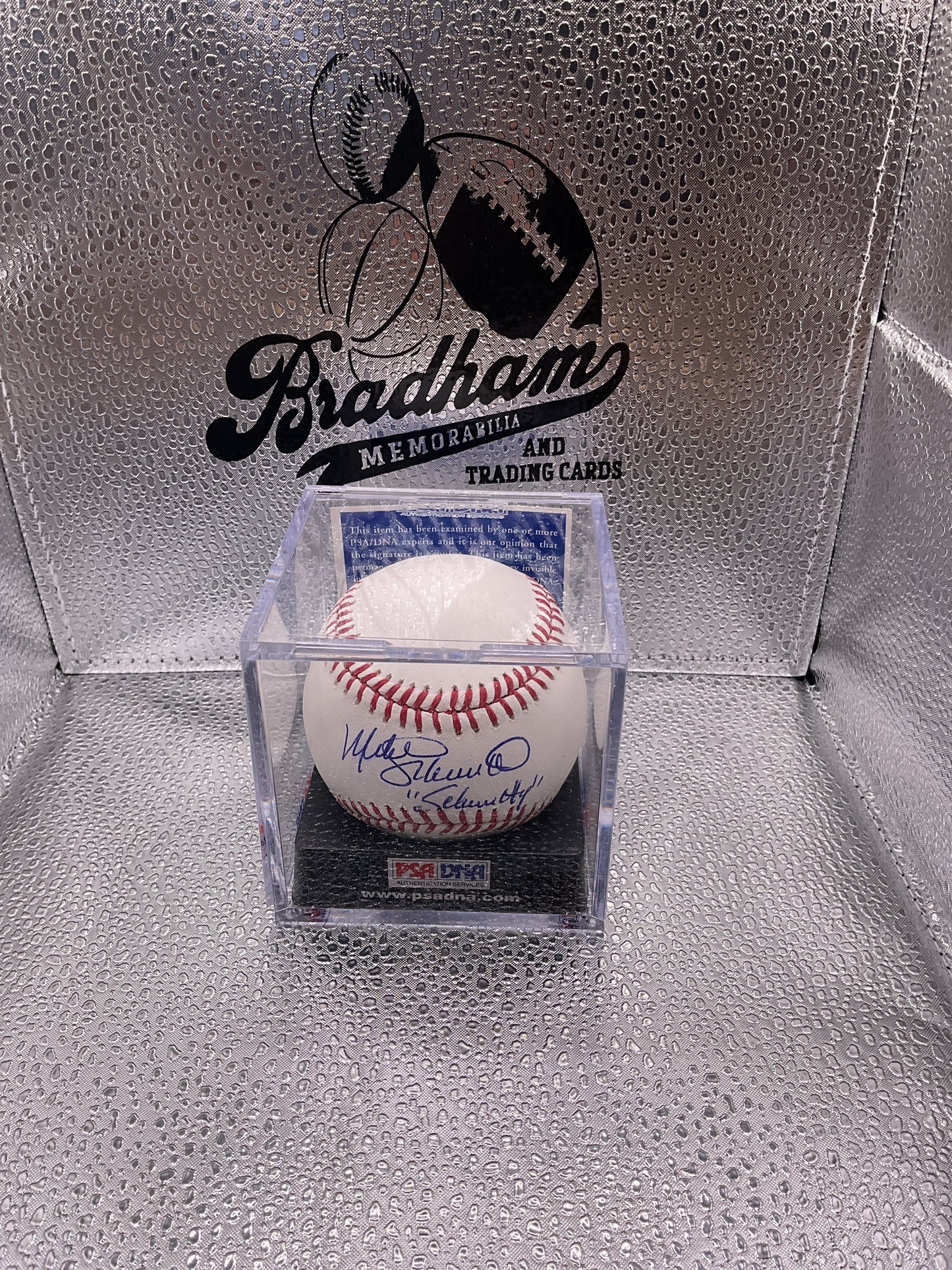 Mike Schmidt “Schmitty” auto baseball
