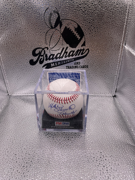 Mike Schmidt “Schmitty” auto baseball