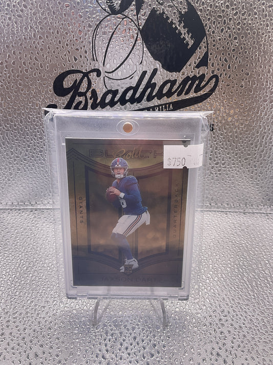 2025 Panini Black Jaxson Dart #19 Black Gold SP RC Giants