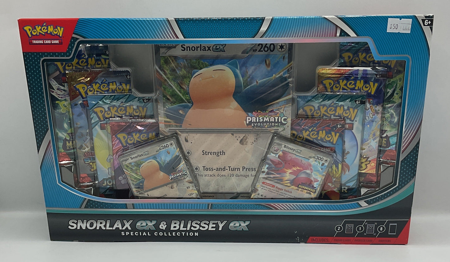 Pokémon Snorlax Ex and Blissey Ex Special Collection