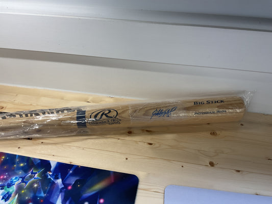 Starling Marte Signed Bat with COA