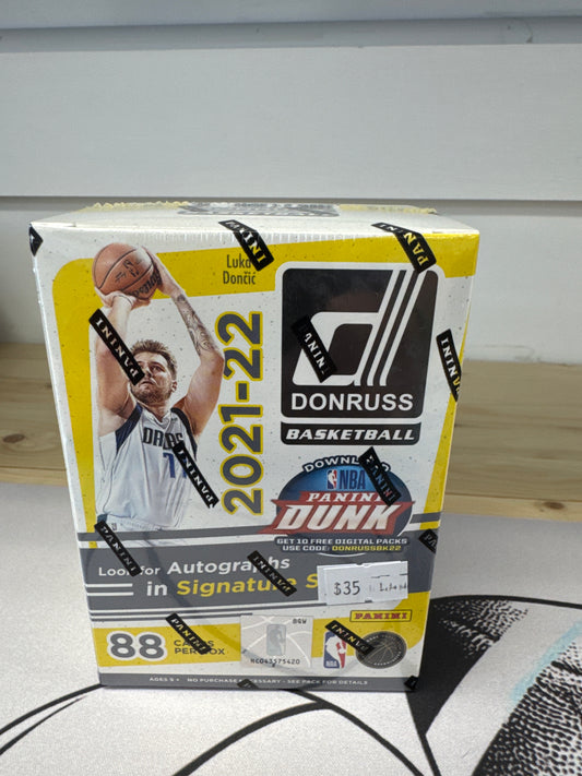 2021-22 Donruss Basketball Blaster