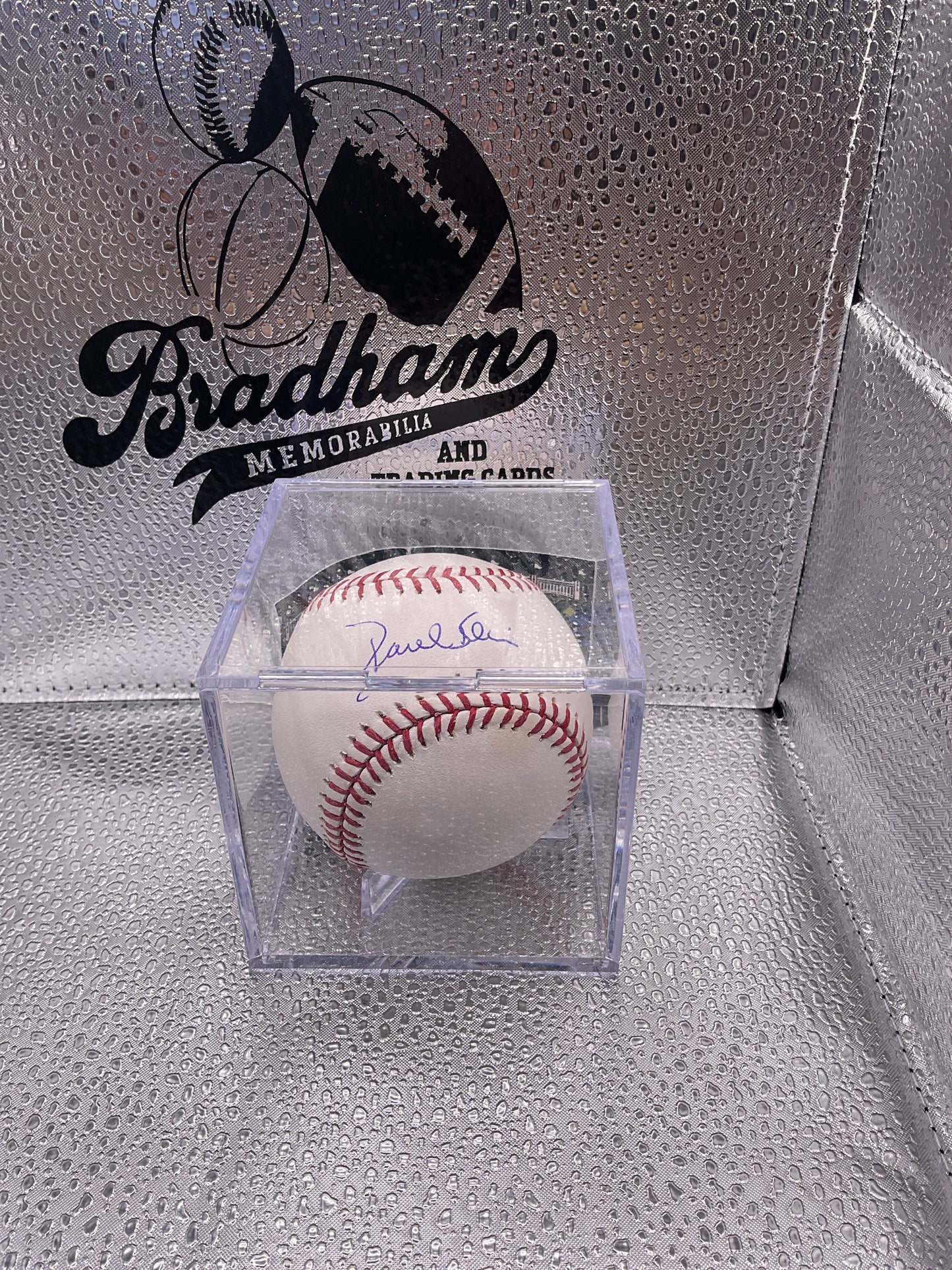 Paul Blair auto baseball