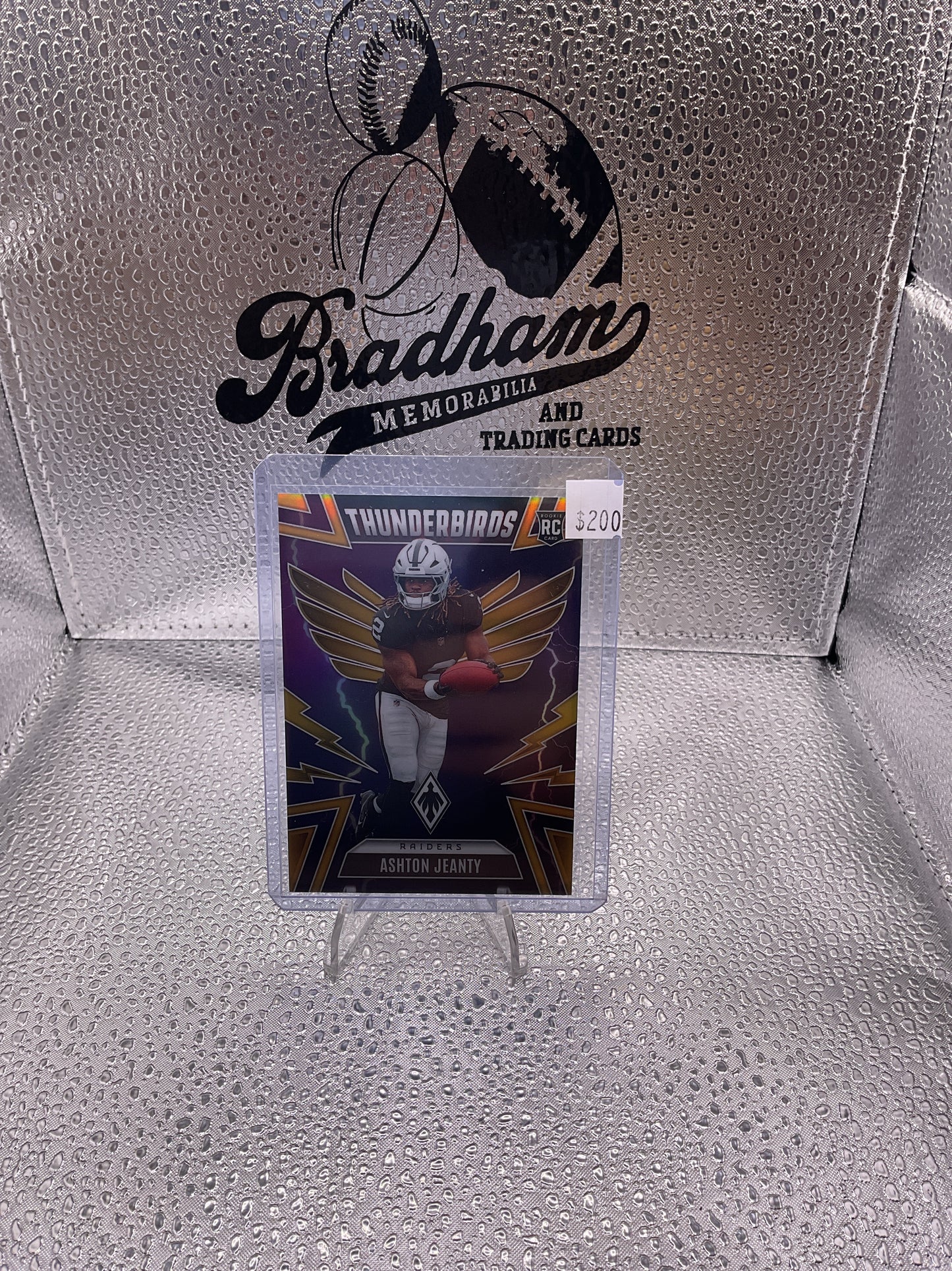 2025 Panini Phoenix Ashton Jeanty Thunderbirds Gold /10