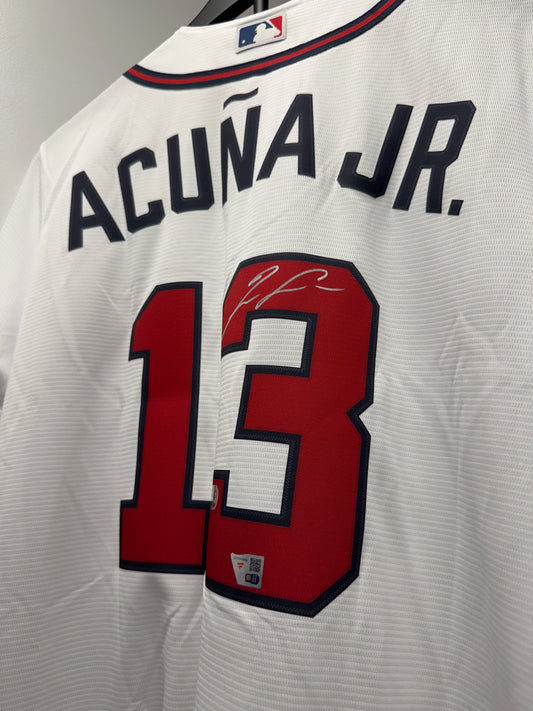 Ronald Acuna Jr. Atlanta Braves Autographed Jersey