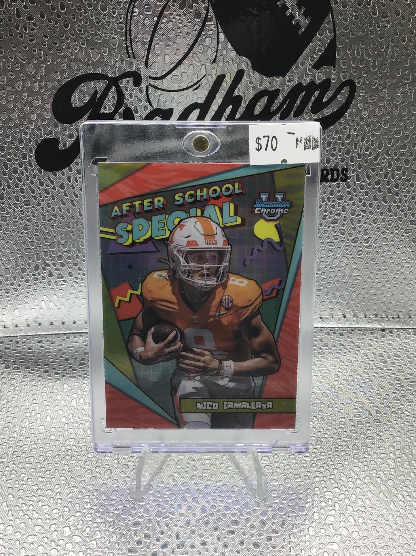 Nico Iamaleava After School Special CASE HIT #AS-15 2024 Bowman Chrome