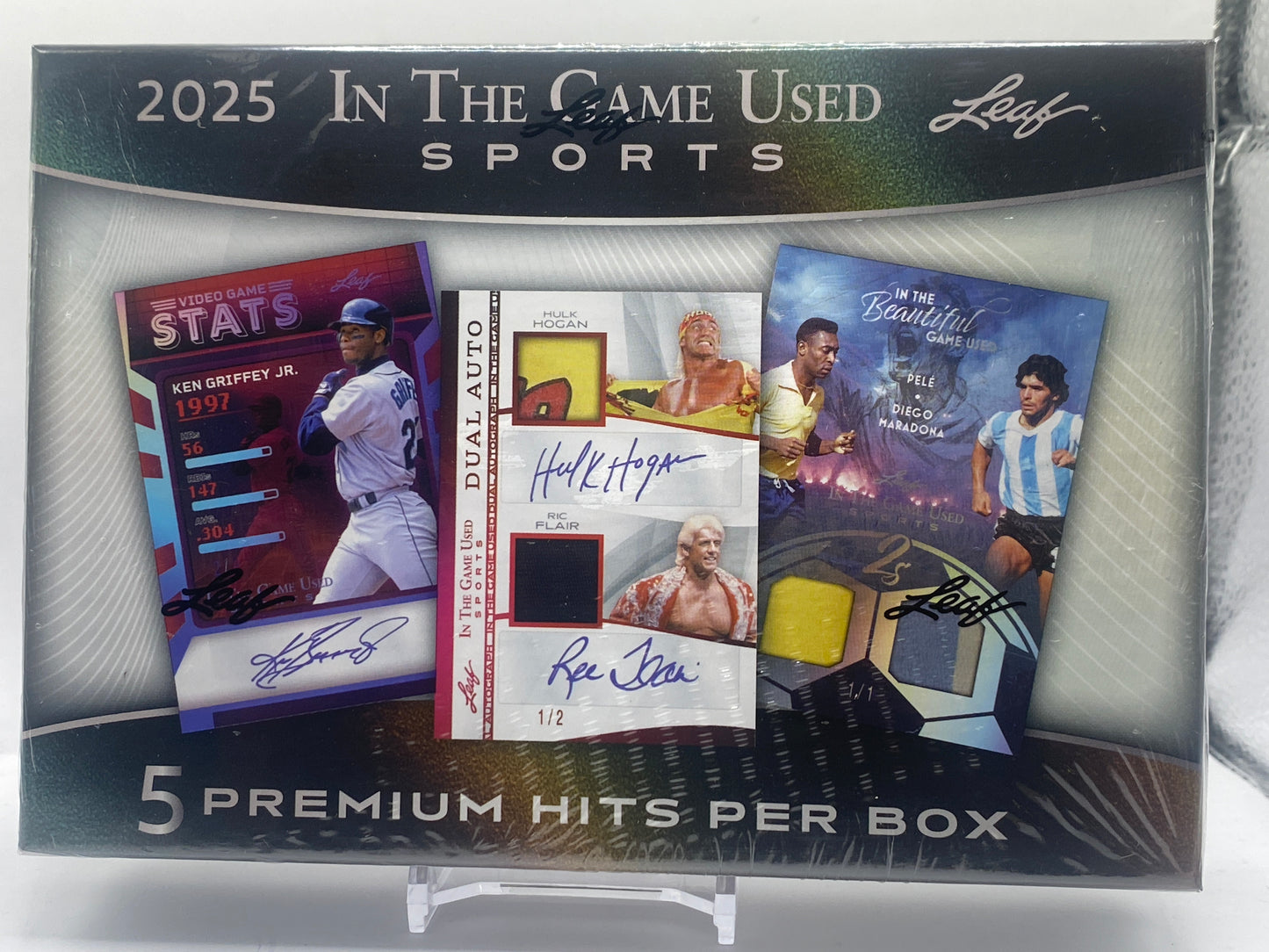 2025 Leaf In the Game Used Sports Hobby Box