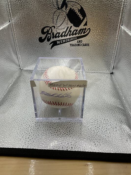Mookie Wilson Signed Ball