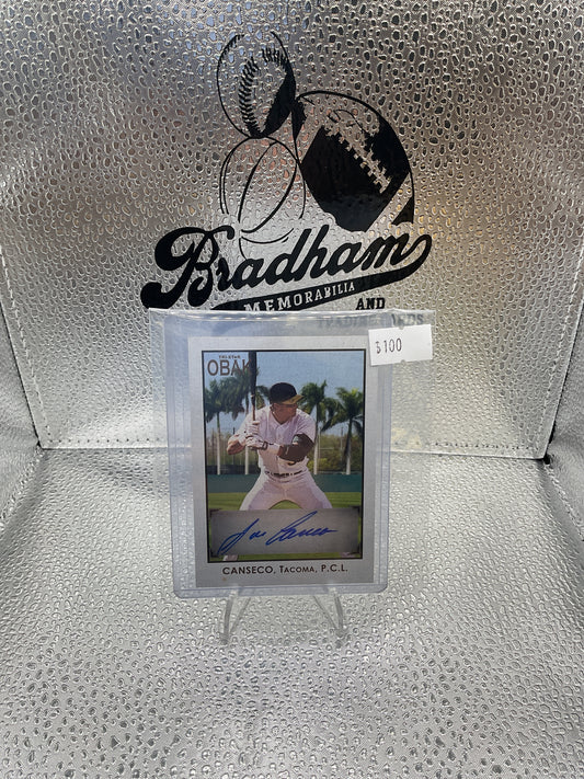 2010 Obak Auto SP Jose Canseco 74/75