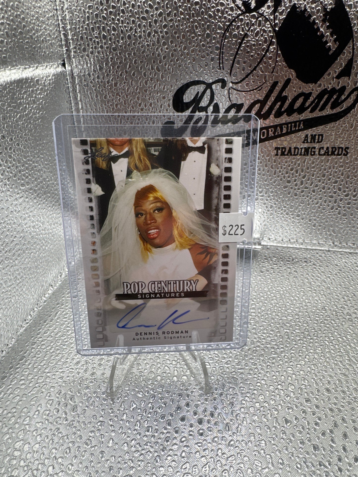 2011 Leaf Pop Century Dennis Rodman Auto