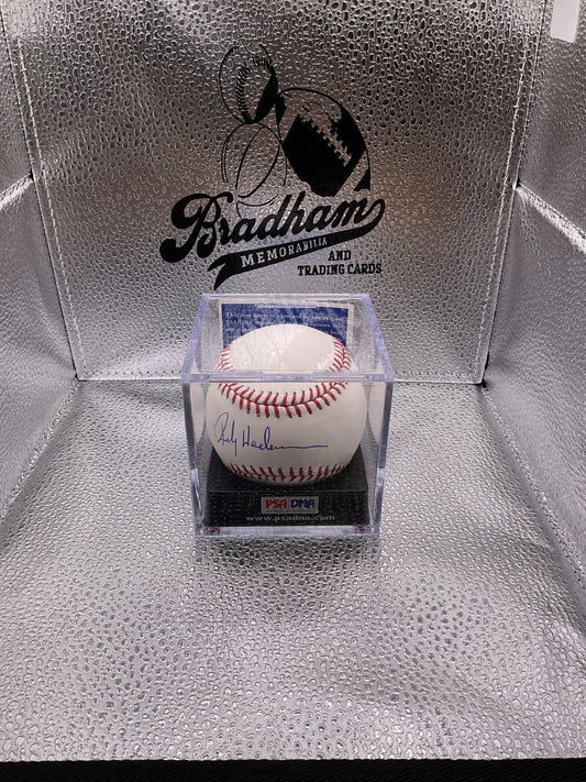 Rickey Henderson auto baseball