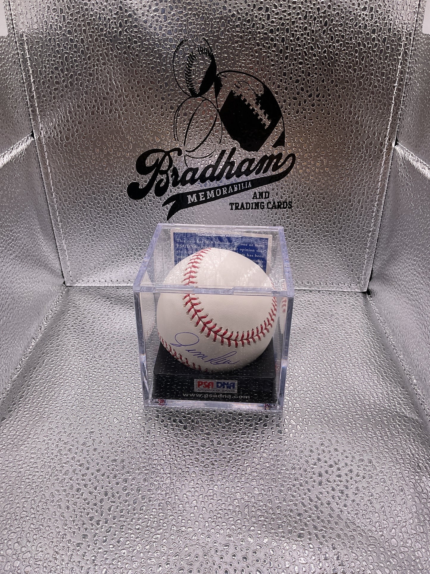 Jim Rice auto baseball