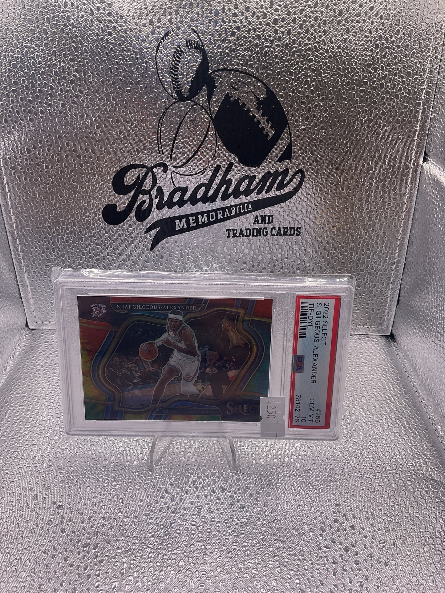 2022-23 Select Shai Gilgeous-Alexander
Tie Dye Prizm Courtside #9/25 PSA 10