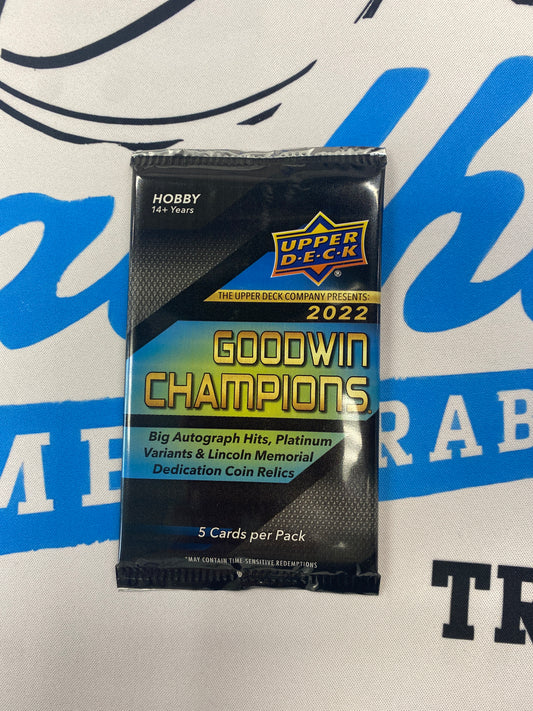 2022 Upper Deck Goodwin Champions Packs