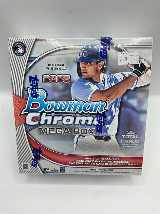 Bowman Chrome MLB Mega Box 2025