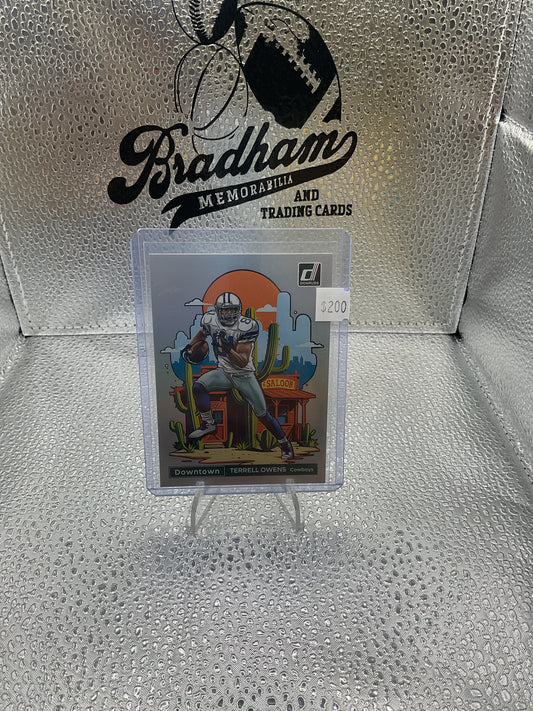 Terrell Owens Downtown 2024 Donruss #8