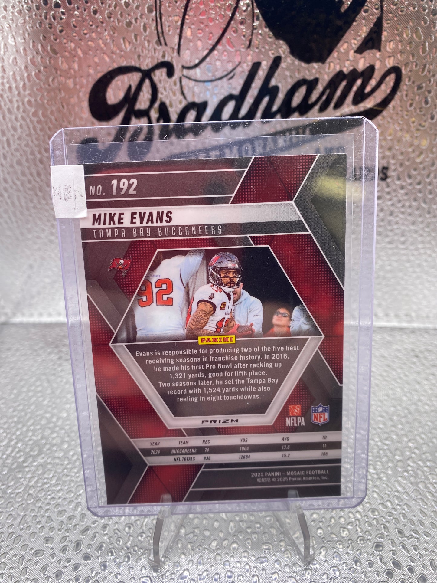 Mike Evans Mosaic Genesis case hit