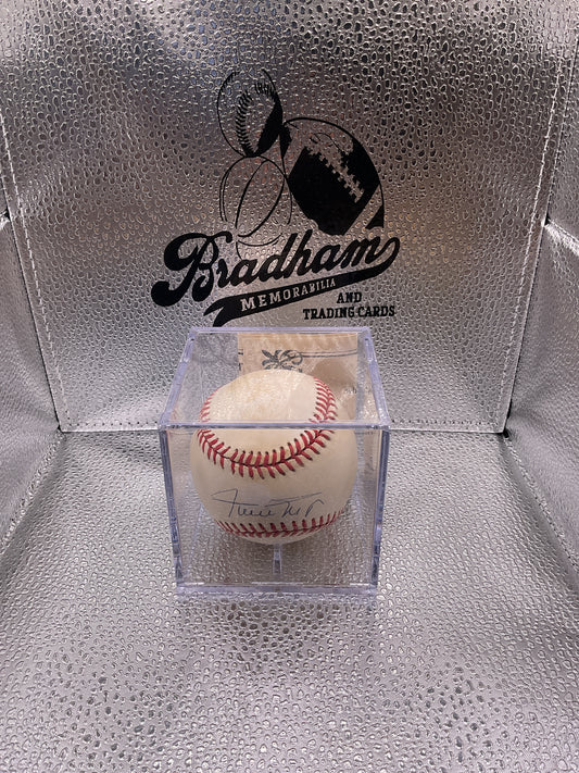 Willie Mayes auto baseball