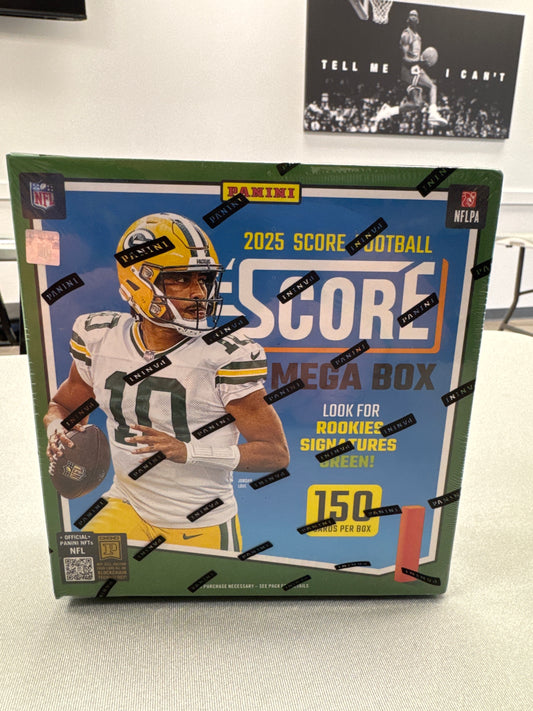 2025 Score Football Mega Box