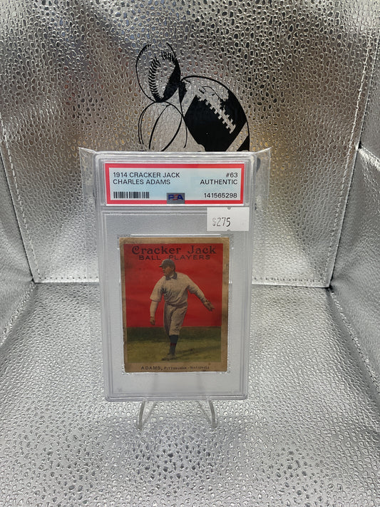 Authentic Charles Adams 1914 Cracker Jack