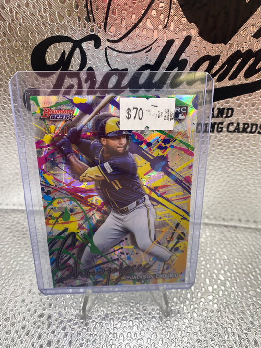 Jackson Chourio Show Pieces /50