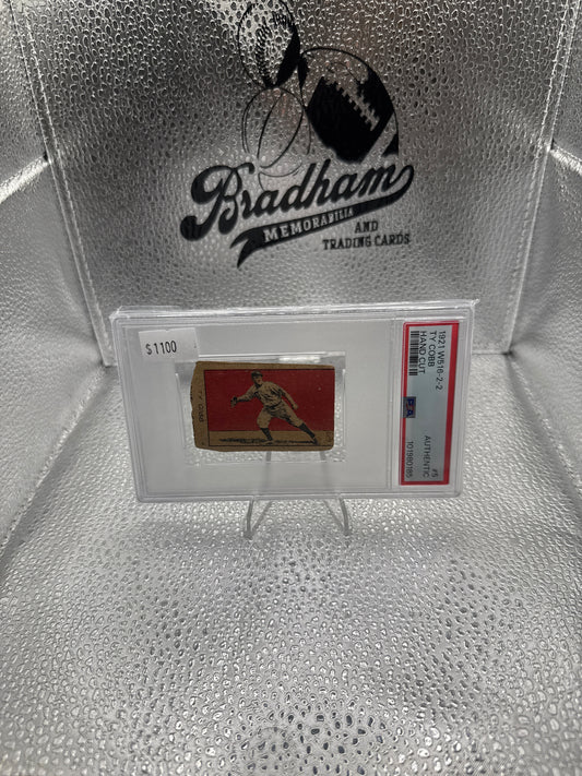 1921 TY Cobb Handcut