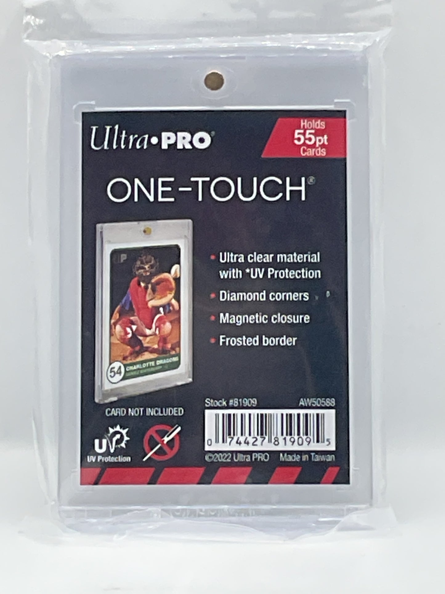 One Touch UV Card Holder with Magnet Closure - 55pt