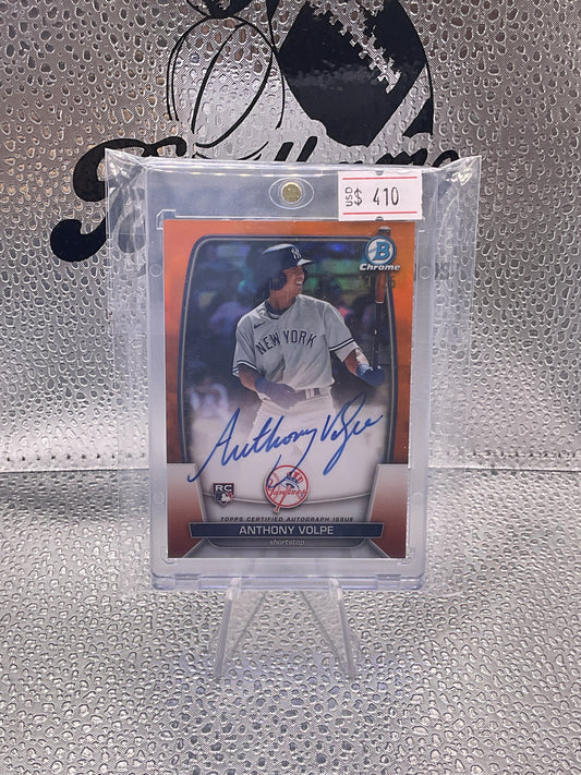 2023 Bowman Chrome Anthony Volpe
Orange Rookie Auto /25
