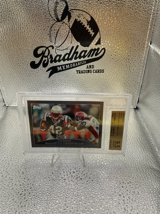 2009 Topps Black Benjarvis Green-Ellis gem mint 9.5 /54