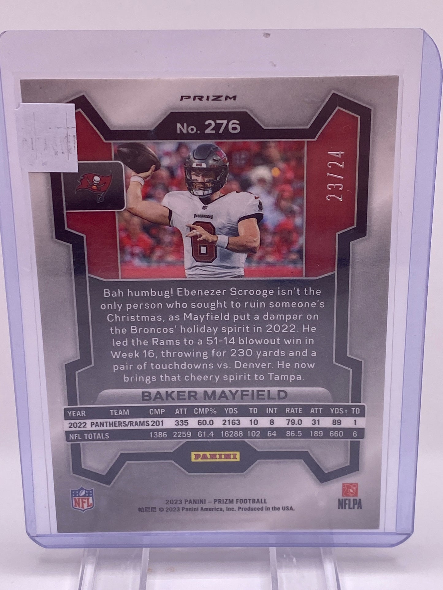 Baker Mayfield Gold Sparkle 23/24