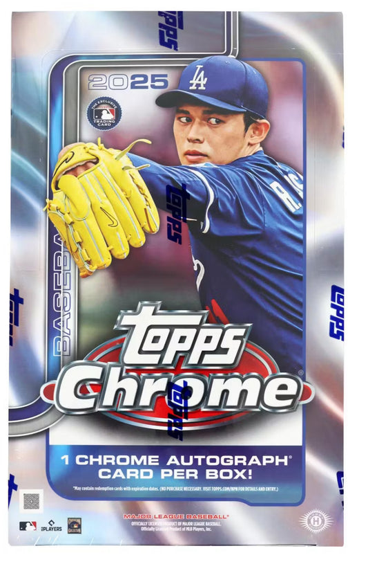 2025 Topps Chrome MLB Hobby