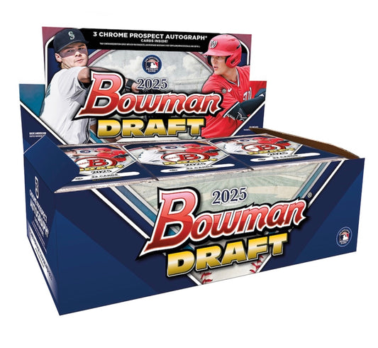 2025 Bowman Draft Baseball Hobby Box.