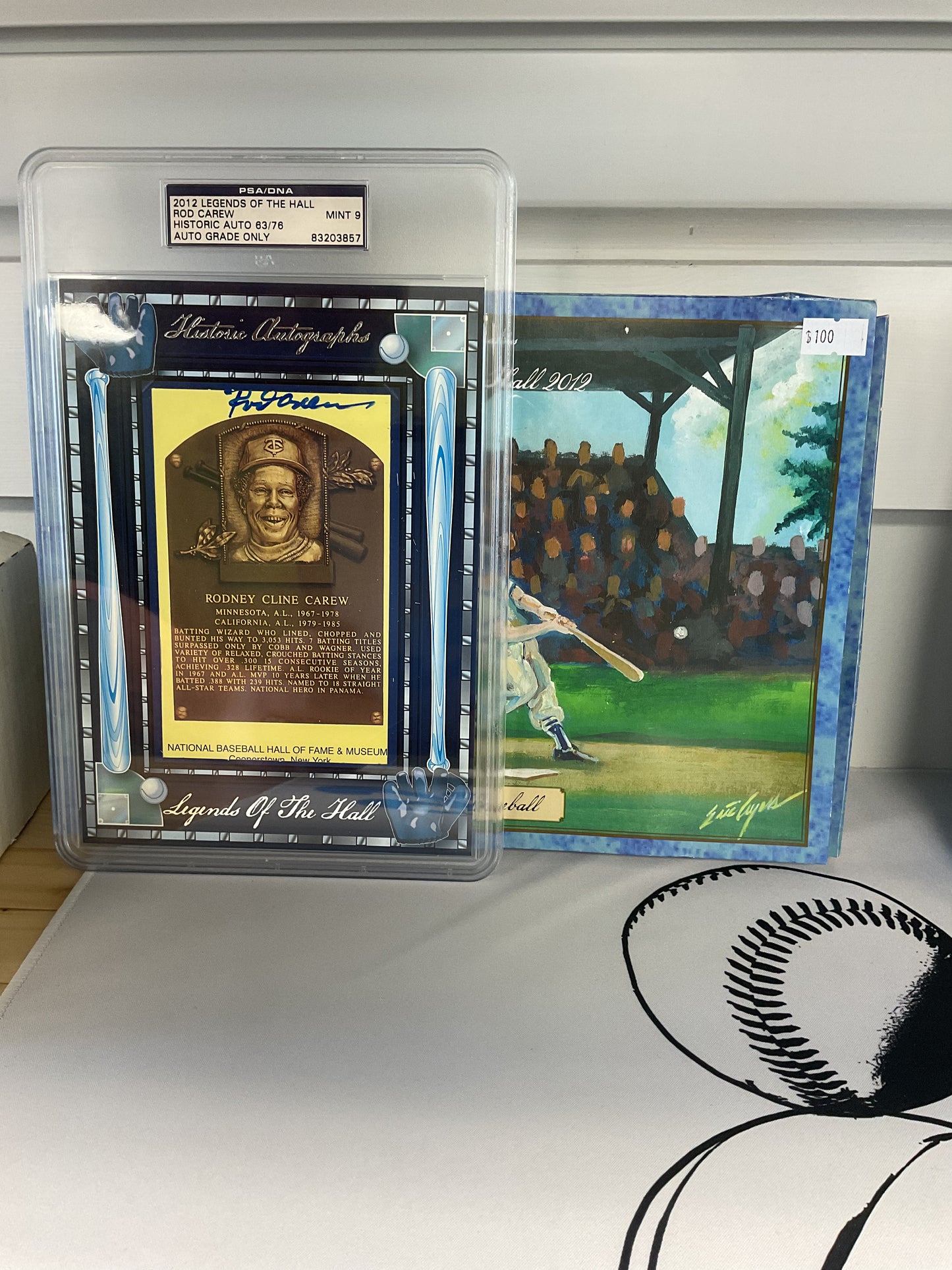 2012 Legends of the Hall of Fame Rod Carew