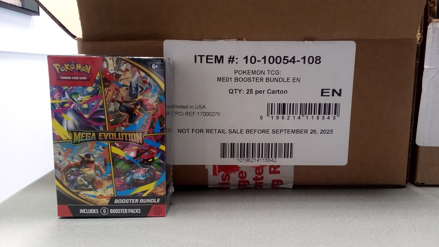 Mega Evolution Booster Bundle