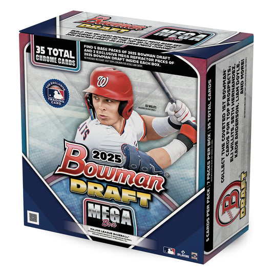 2025 Bowman Draft Baseball
Factory Sealed Mega Box